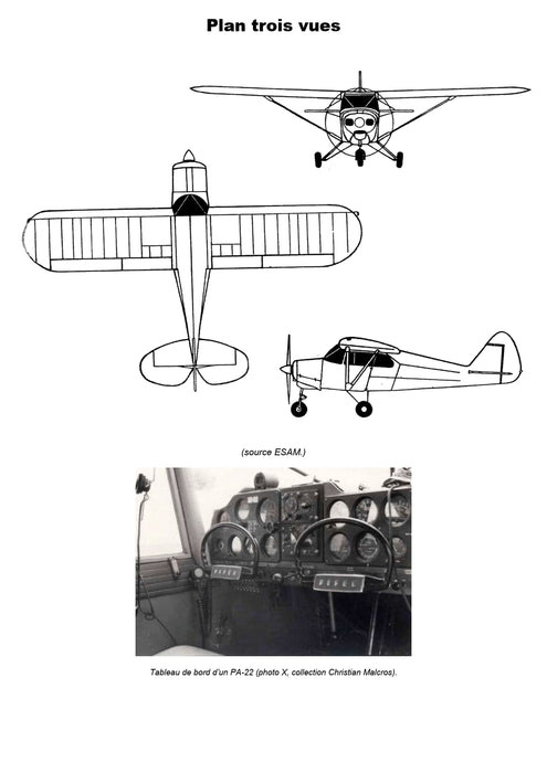 Malcros, Christian - Piper PA-22 Tripacer  en service dans l’ALAT (ebook)