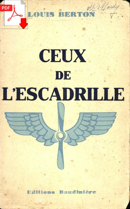 Berton, Louis - Ceux de l'escadrille 1939 (ebook)