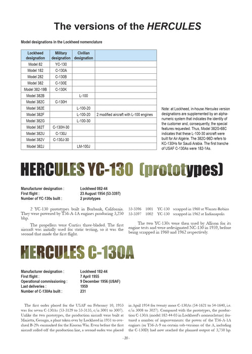 Capy, Xavier - The Lockheed C-130 Hercules - Vol. I Europe