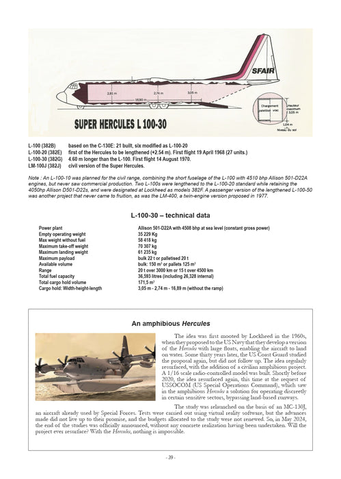 Capy, Xavier - The Lockheed C-130 Hercules - Vol. I Europe