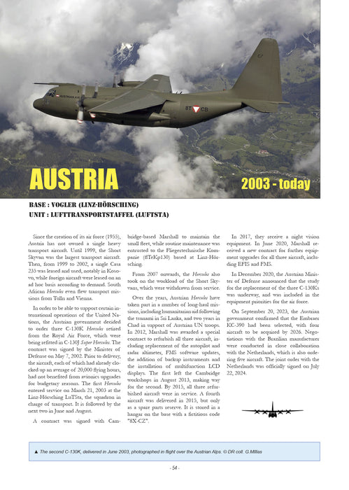 Capy, Xavier - The Lockheed C-130 Hercules - Vol. I Europe