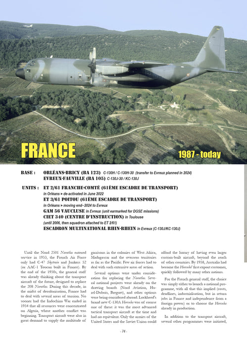 Capy, Xavier - The Lockheed C-130 Hercules - Vol. I Europe