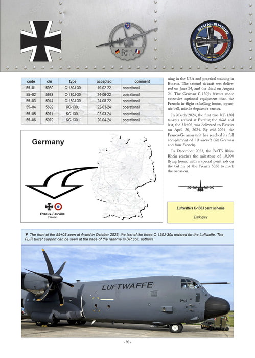 Capy, Xavier - The Lockheed C-130 Hercules - Vol. I Europe