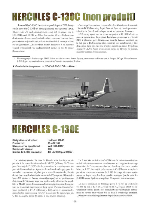 Capy, Xavier - Le Lockheed C-130 Hercules - Vol. I L'Europe (ebook)