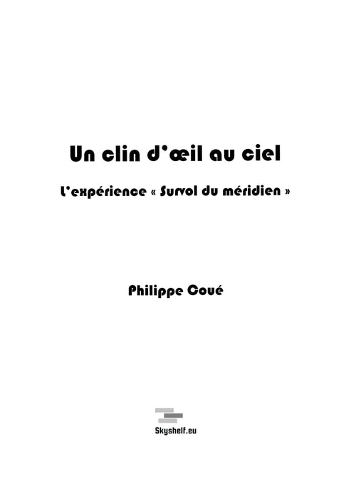 Coué, Philippe - Un clin d'oeil au ciel (2024)