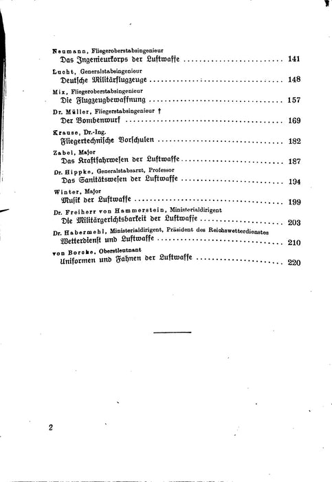 Eichelbaum, Das buch von der Luftwaffe (1937) (Gedruckte Originalausgabe)