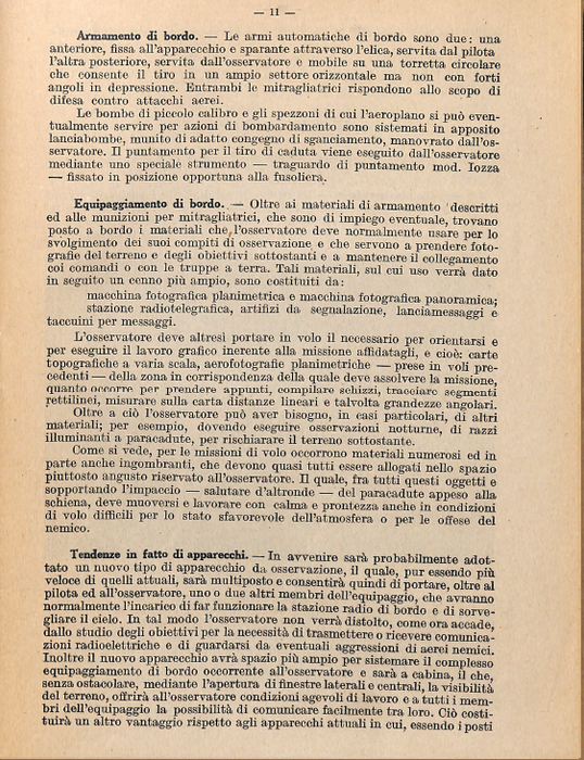 Liuzzi, Giorgio – Luftfahrt für die Armee (1933)