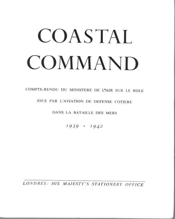 UK Air Ministry - RAF Coastal Command - L'aviation de défense côtière (1943)