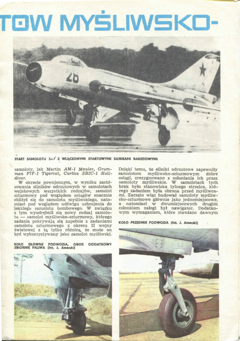 Samolot Mysliwsko-szturmowy Su-7 - Avión de combate Sukhoi SU-7 (1978) (ebook) es