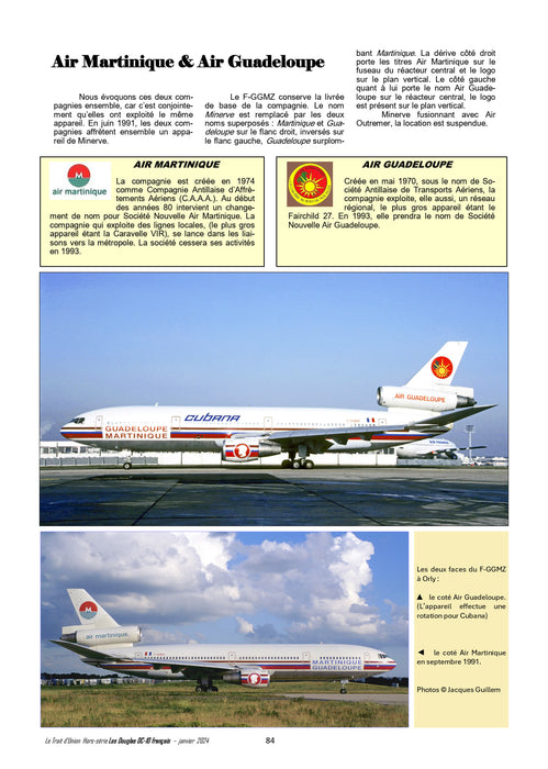 Le Trait d'Union : Spécial Les Douglas DC-10 français