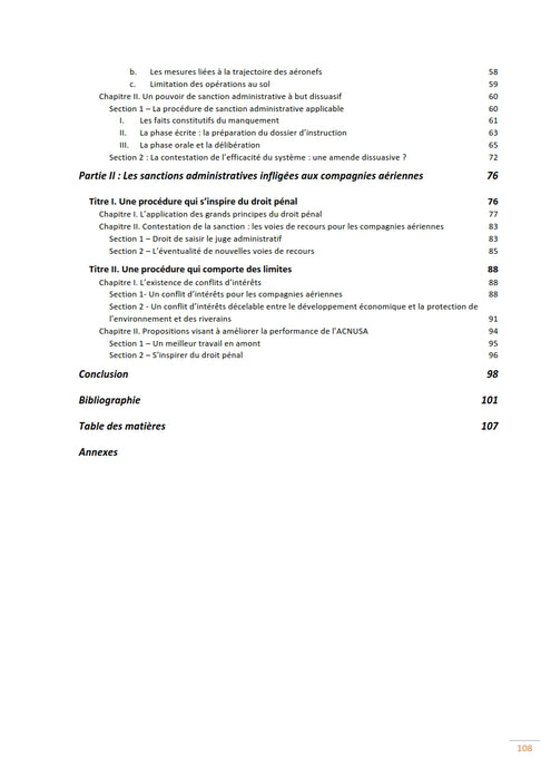 Pillet, Priscille – ACNUSA and sanctions against airline noise (2019)