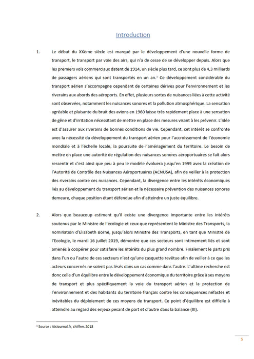 Pillet, Priscille - ACNUSA y las sanciones contra el ruido de las aerolíneas (2019)