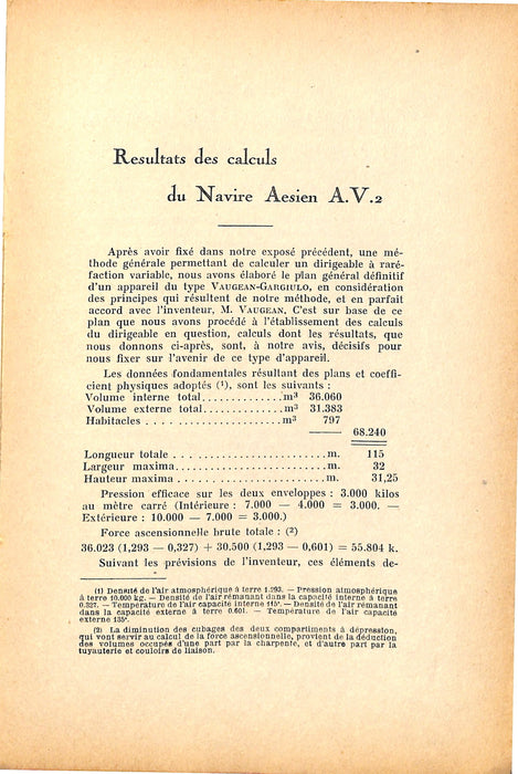 Garuffa, Egidio - Le Dirigeable à raréfaction (1921)