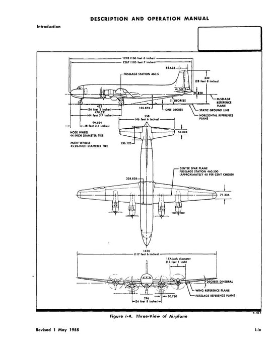 Douglas DC-6A и DC-6B Описание и руководство по эксплуатации