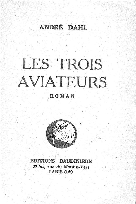 Dahl, André - Les trois aviateurs 1933 (ebook)