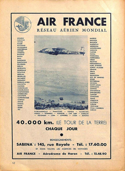 Almanach de l'aviation belge 1936 - Альманах бельгийской авиации и охраны воздушного пространства