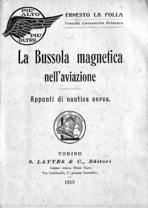 La Polla, Ernesto - La Bussola Magnetica nell Aviazione (1918)